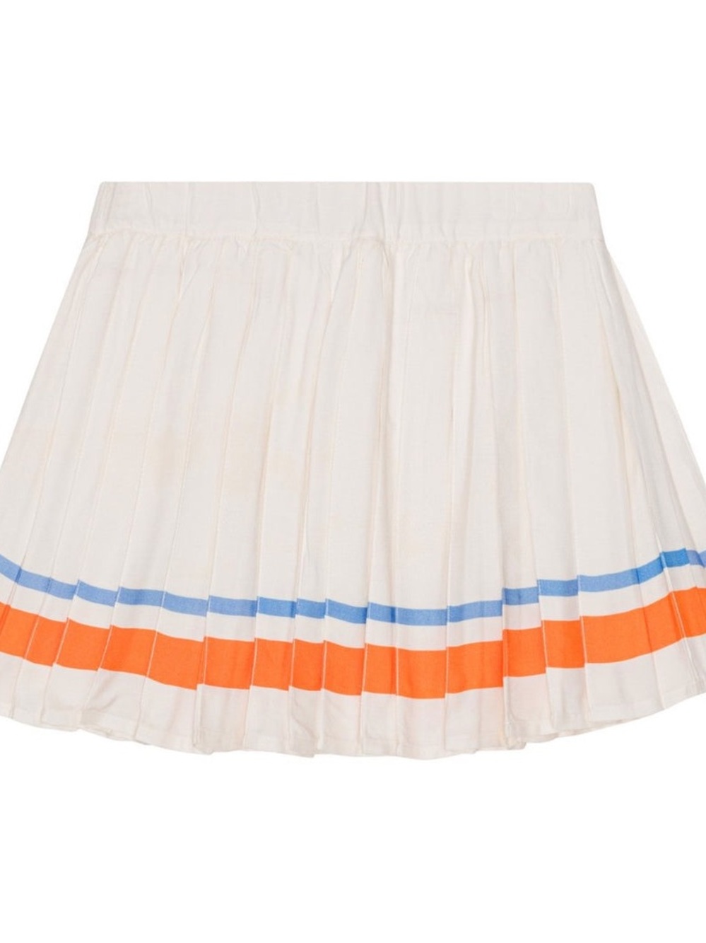 Molo Striped Sweatshirt in White, Orange, Blue & Pink